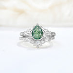 SR17127 Moss Agate Ring - Additional view