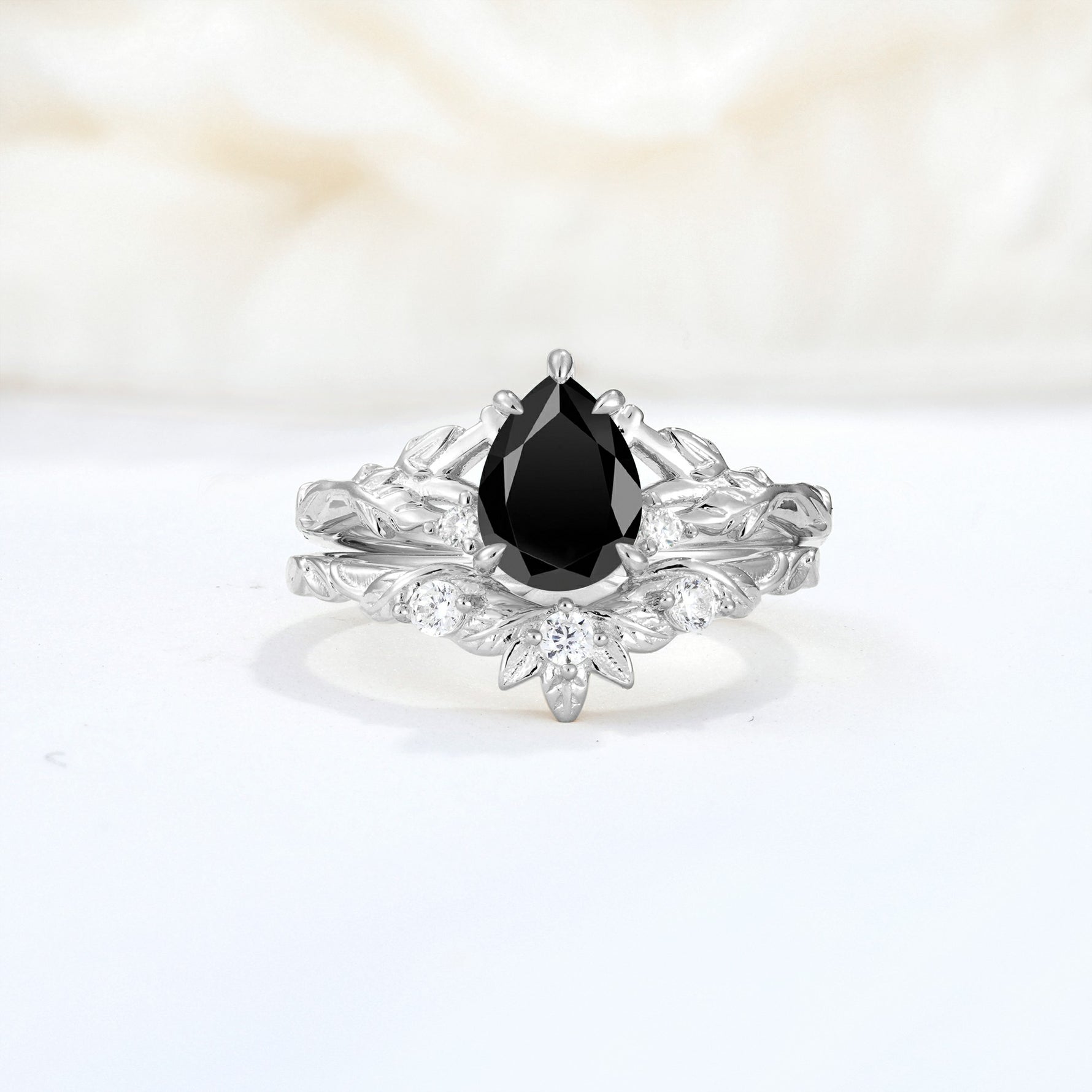 SR17127 Black Onyx Ring - Additional view