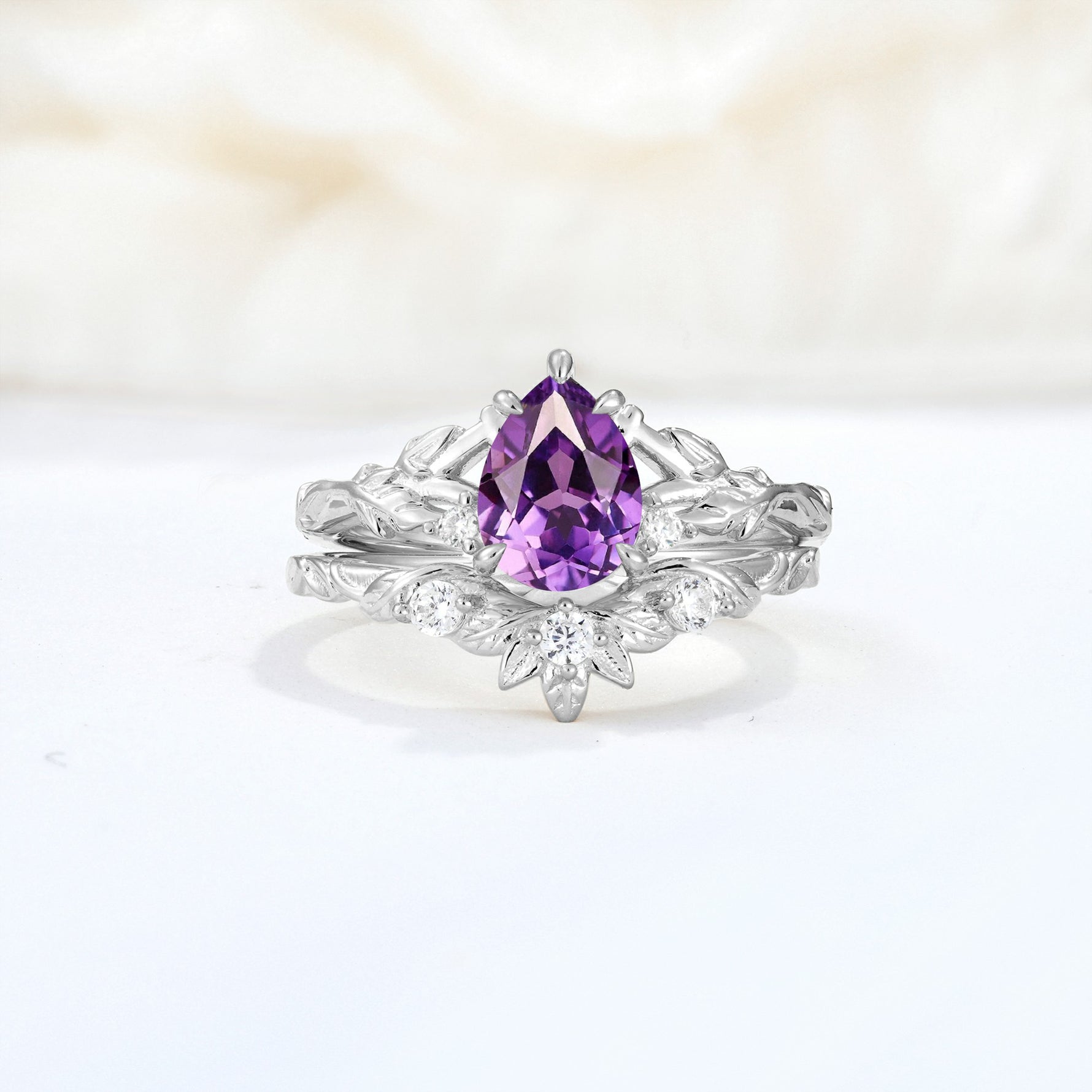 SR17127 Amethyst Ring - Additional view