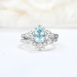 SR17127 Aquamarine Ring - Additional view