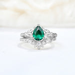 SR17127 Emerald Ring - Additional view