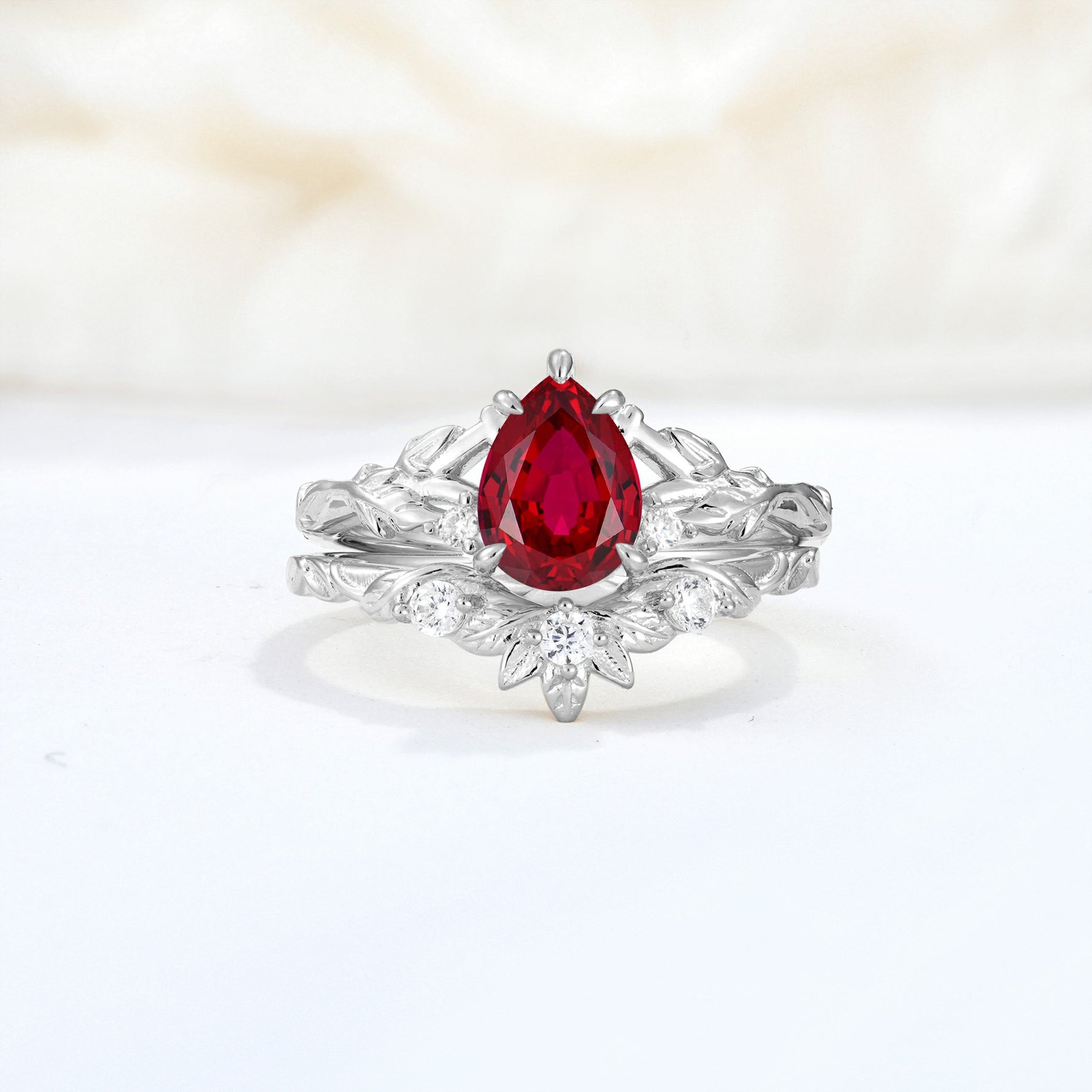 SR17127 Ruby Ring - Additional view