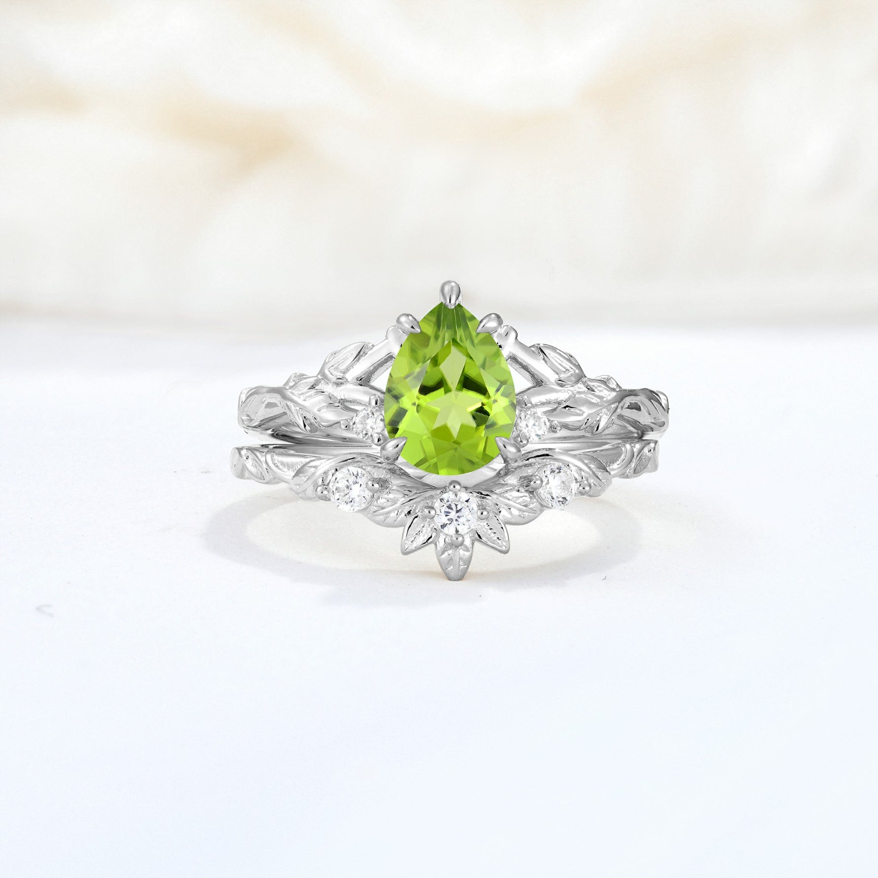 SR17127 Peridot Ring - Additional view