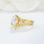 SR17127 Moissanite Ring - Rose-Gold