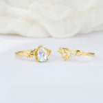 SR17127 Moissanite Ring - White-Gold