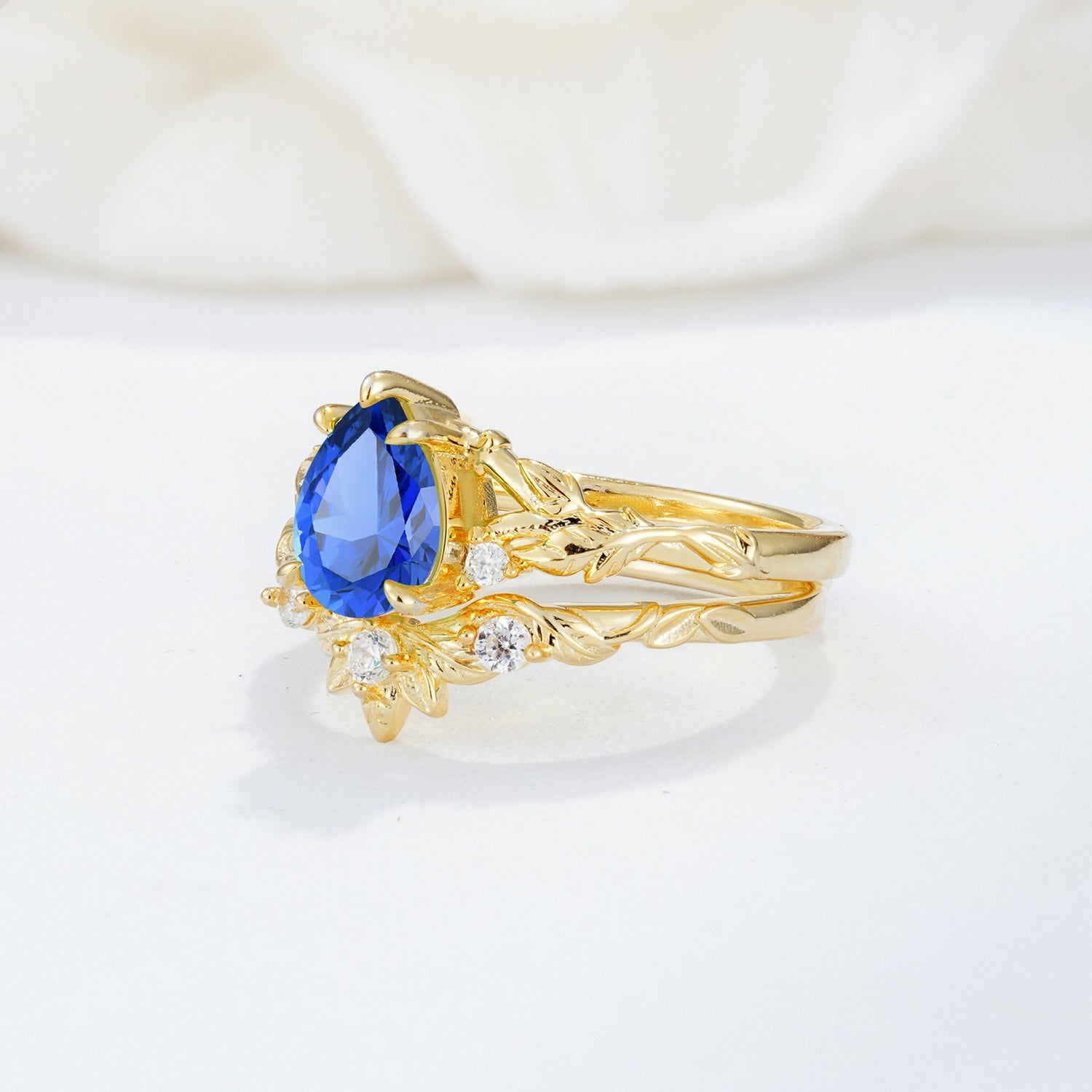 SR17127 Sapphire Ring - Rose-Gold