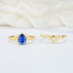 SR17127 Sapphire Ring - Additional view