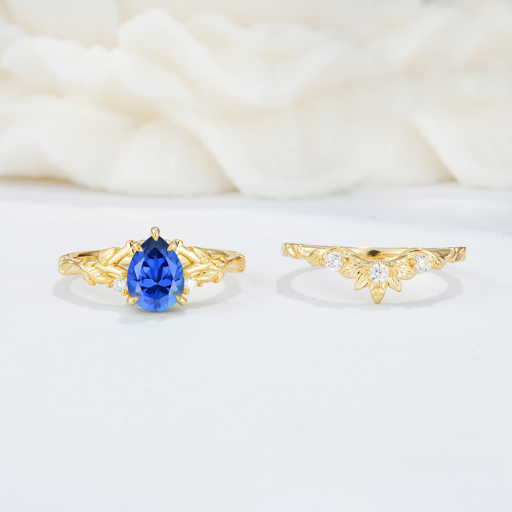 SR17127 Sapphire Ring - Additional view