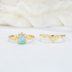 SR17127 Fire Opal Ring - Additional view