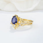 SR17127 Tanzanite Ring - Rose-Gold