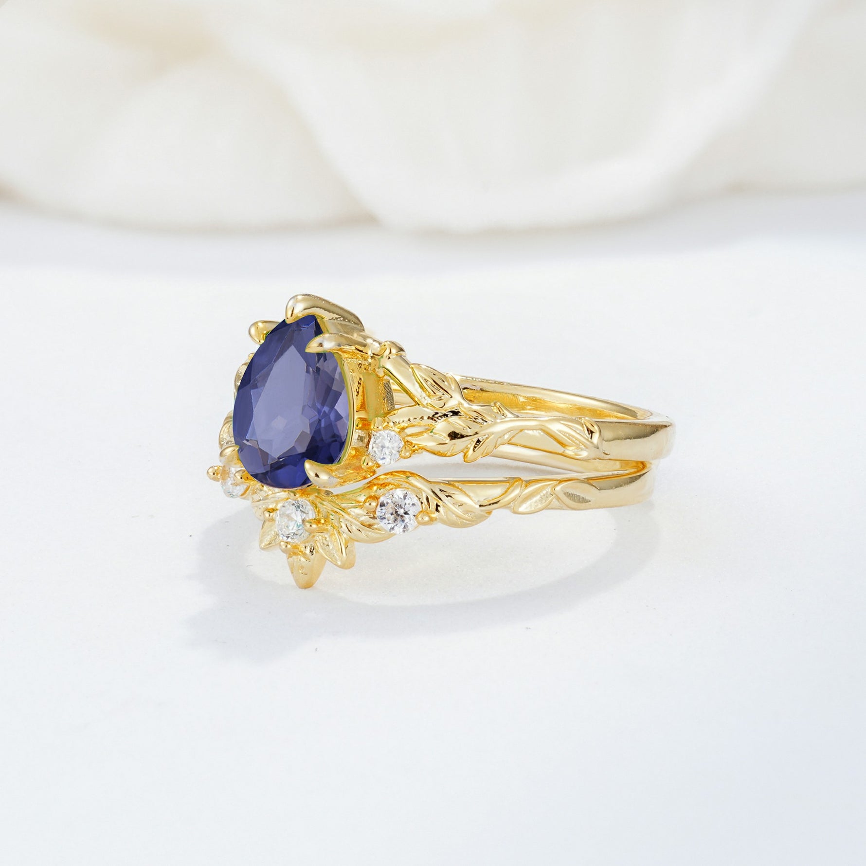SR17127 Tanzanite Ring - Rose-Gold