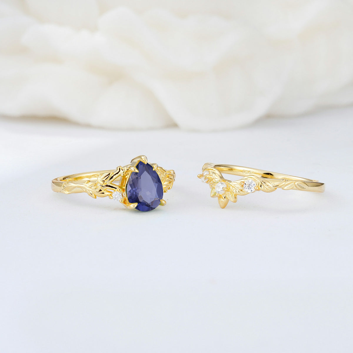 SR17127 Tanzanite Ring - White-Gold