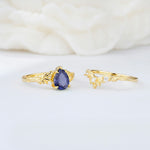 SR17127 Tanzanite Ring - White-Gold