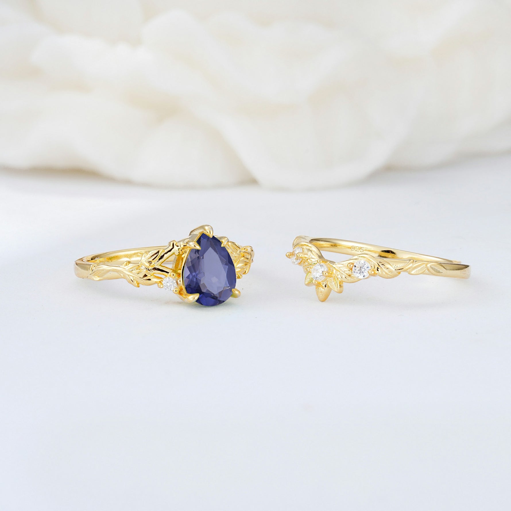 SR17127 Tanzanite Ring - White-Gold