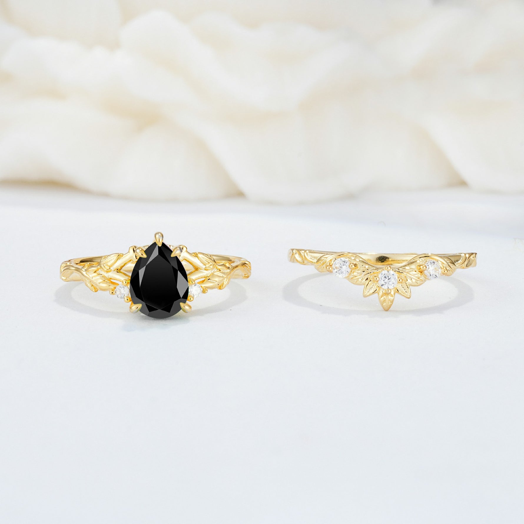 SR17127 Black Onyx Ring - Additional view