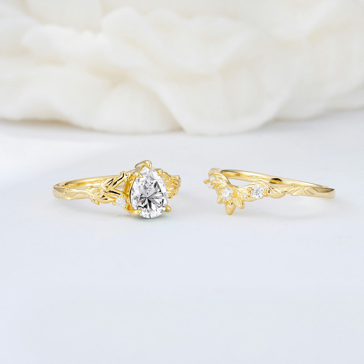 SR17127 Lab Diamond Ring - White-Gold