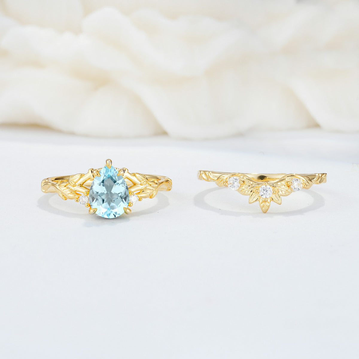 SR17127 Aquamarine Ring - Additional view