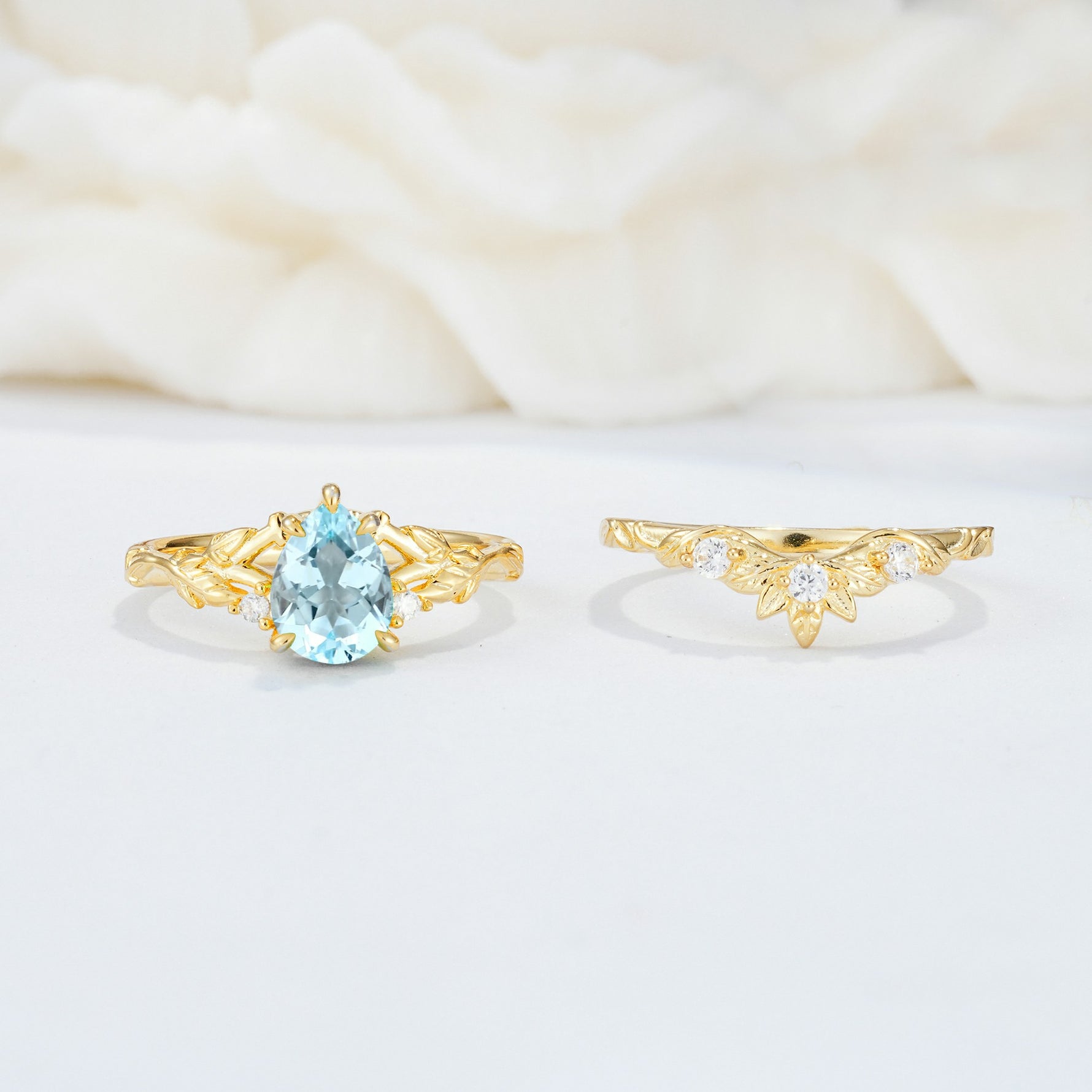 SR17127 Aquamarine Ring - Additional view