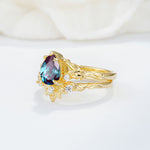SR17127 Alexandrite Ring - Rose-Gold