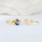 SR17127 Alexandrite Ring - White-Gold