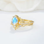 SR17127 Moonstone Ring - Rose-Gold