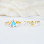 SR17127 Moonstone Ring - Additional view