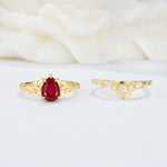 SR17127 Ruby Ring - Additional view