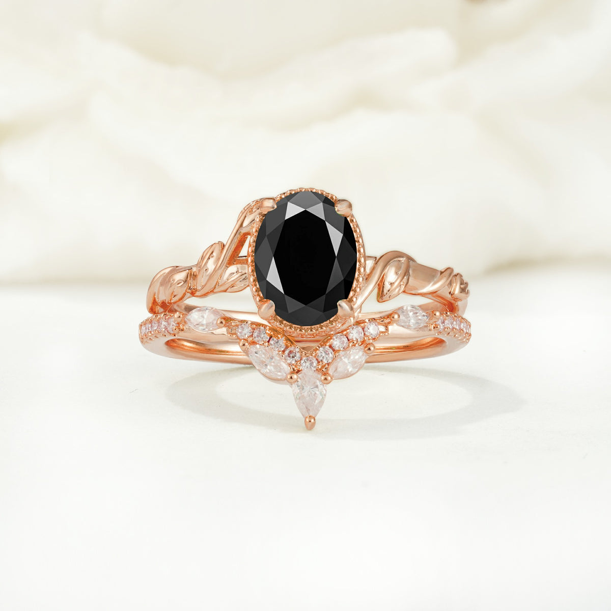 SR17128 Black Onyx Ring - Additional view