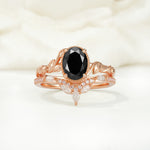 SR17128 Black Onyx Ring - Additional view