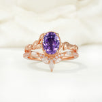 SR17128 Amethyst Ring - Additional view