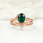 SR17128 Emerald Ring - Additional view