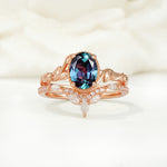 SR17128 Alexandrite Ring - Additional view