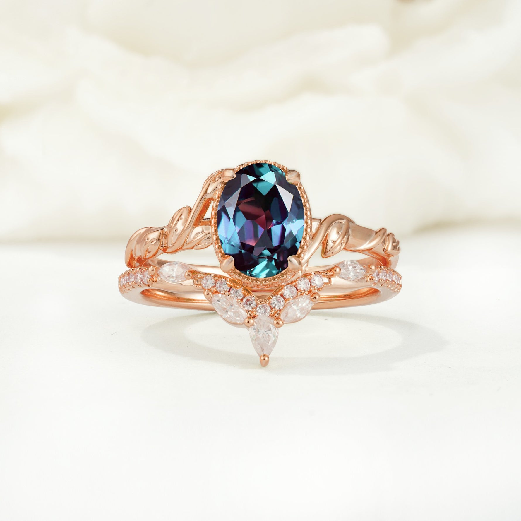 SR17128 Alexandrite Ring - Additional view