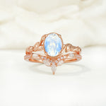 SR17128 Moonstone Ring - Additional view