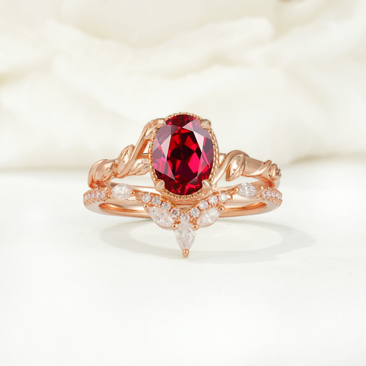 SR17128 Ruby Ring - Additional view