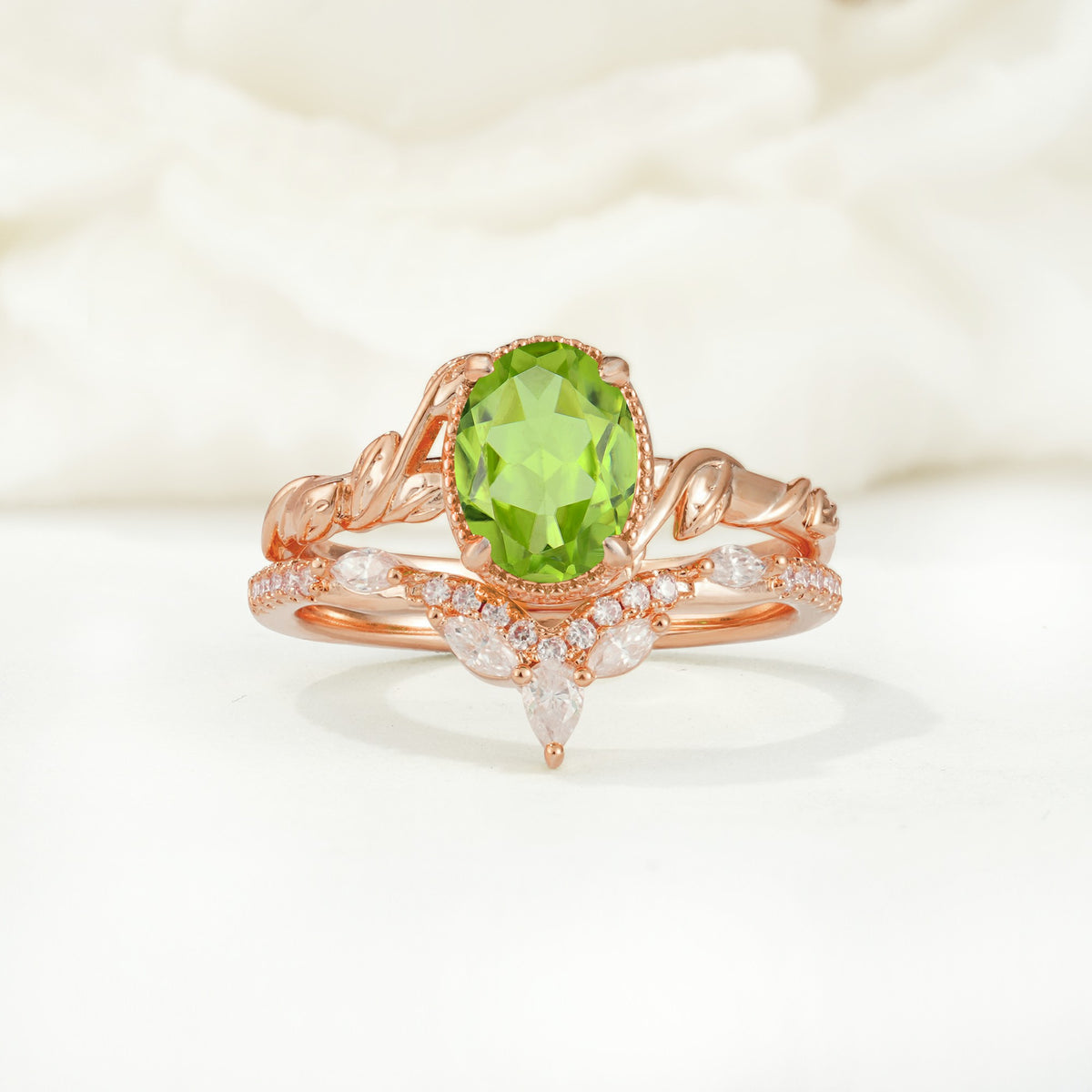 SR17128 Peridot Ring - Additional view