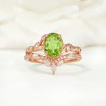 SR17128 Peridot Ring - Additional view