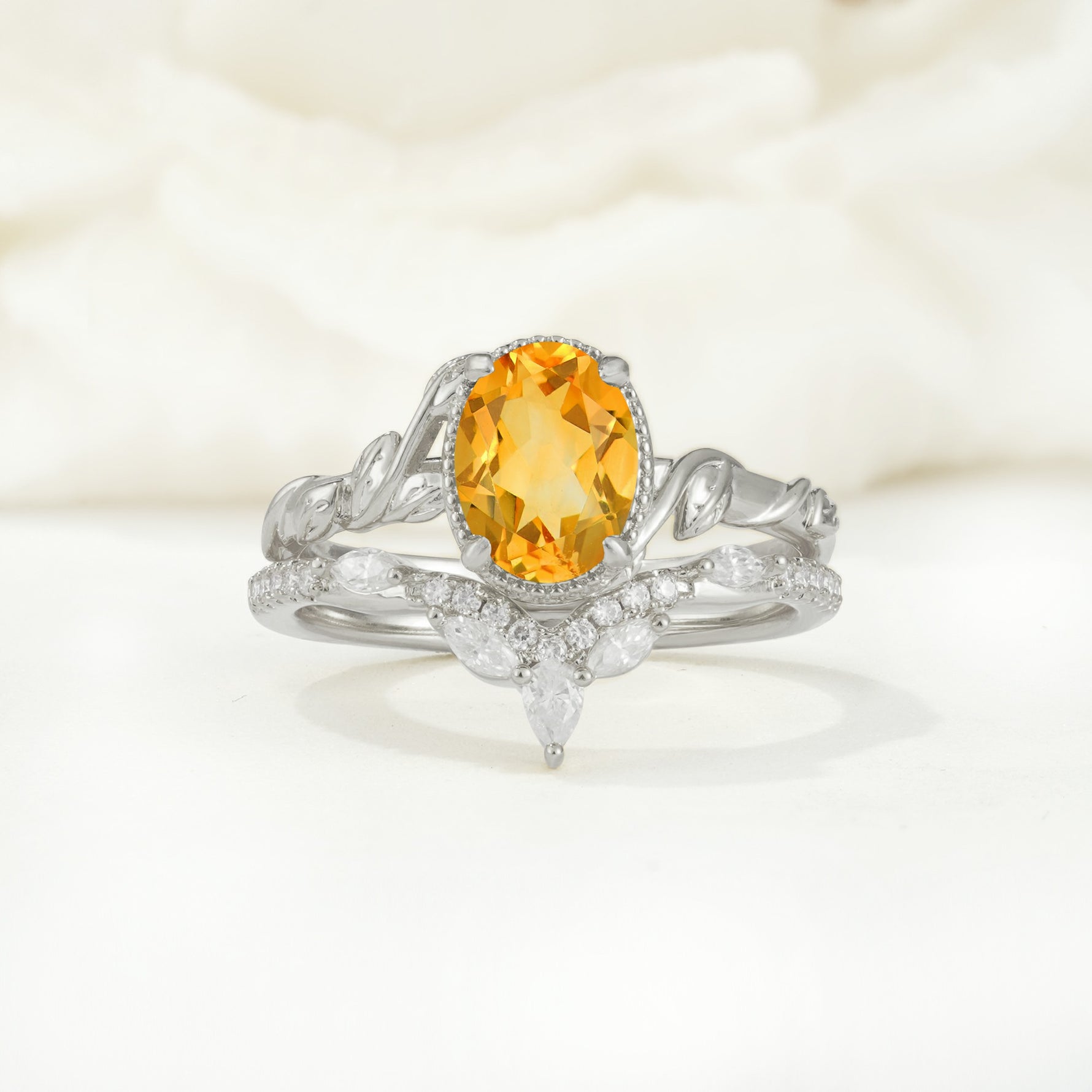 SR17128 Citrine Ring - Additional view