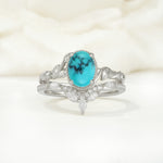 SR17128 Turquoise Ring - Additional view