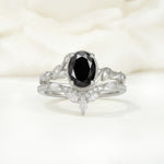 SR17128 Black Onyx Ring - Additional view