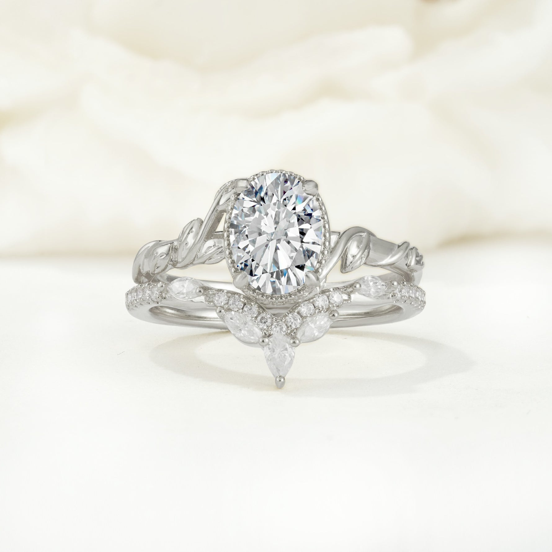 SR17128 Lab Diamond Ring - Additional view