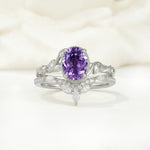 SR17128 Amethyst Ring - Additional view