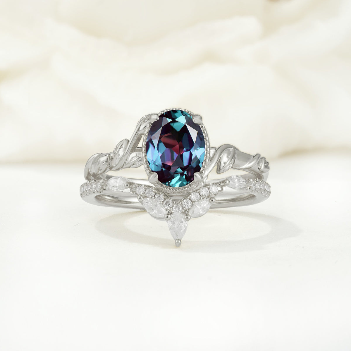 SR17128 Alexandrite Ring - Additional view