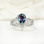 SR17128 Alexandrite Ring - Additional view