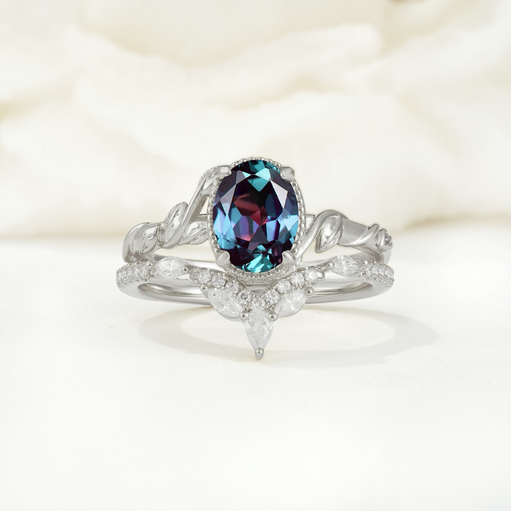 SR17128 Alexandrite Ring - Additional view