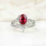 SR17128 Ruby Ring - Additional view