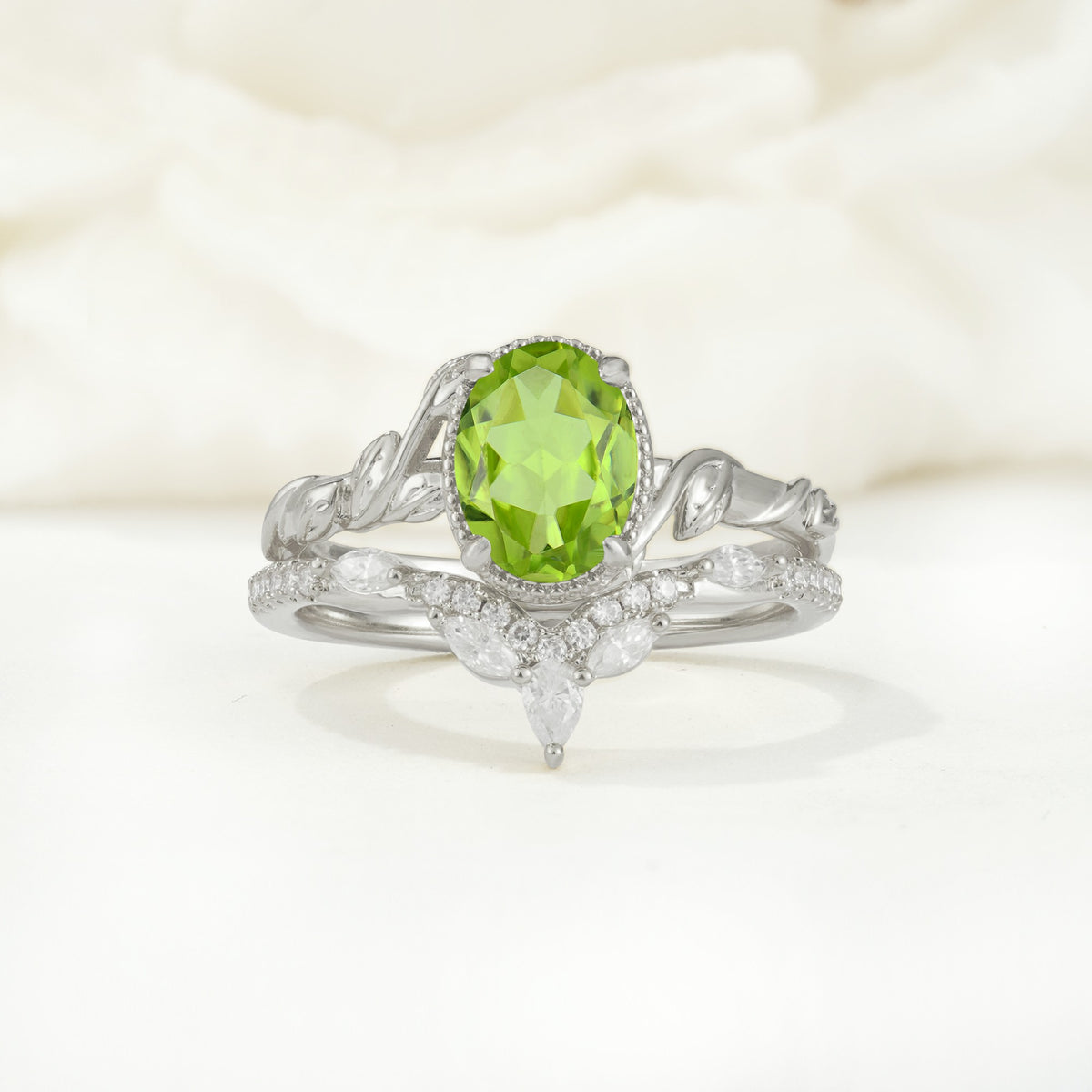 SR17128 Peridot Ring - Additional view