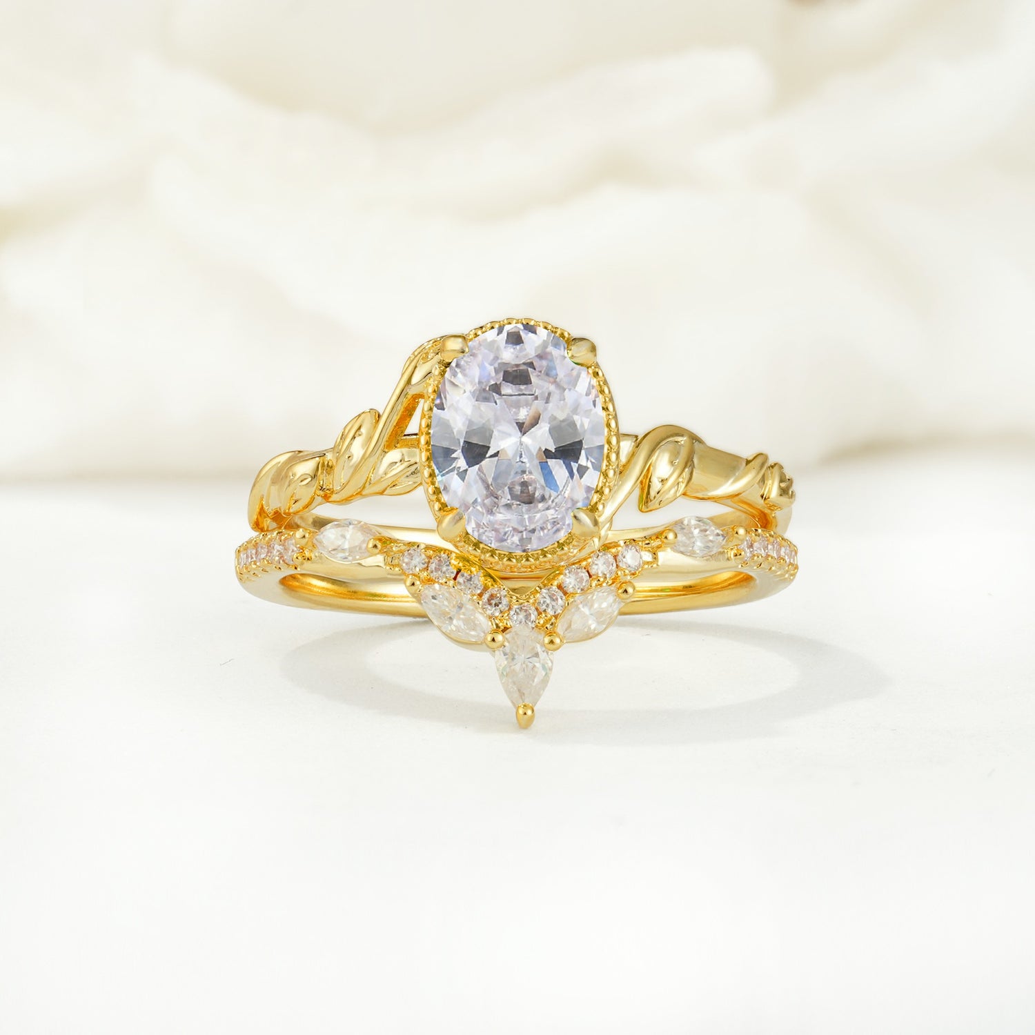 SR17128 Moissanite Ring - Additional view