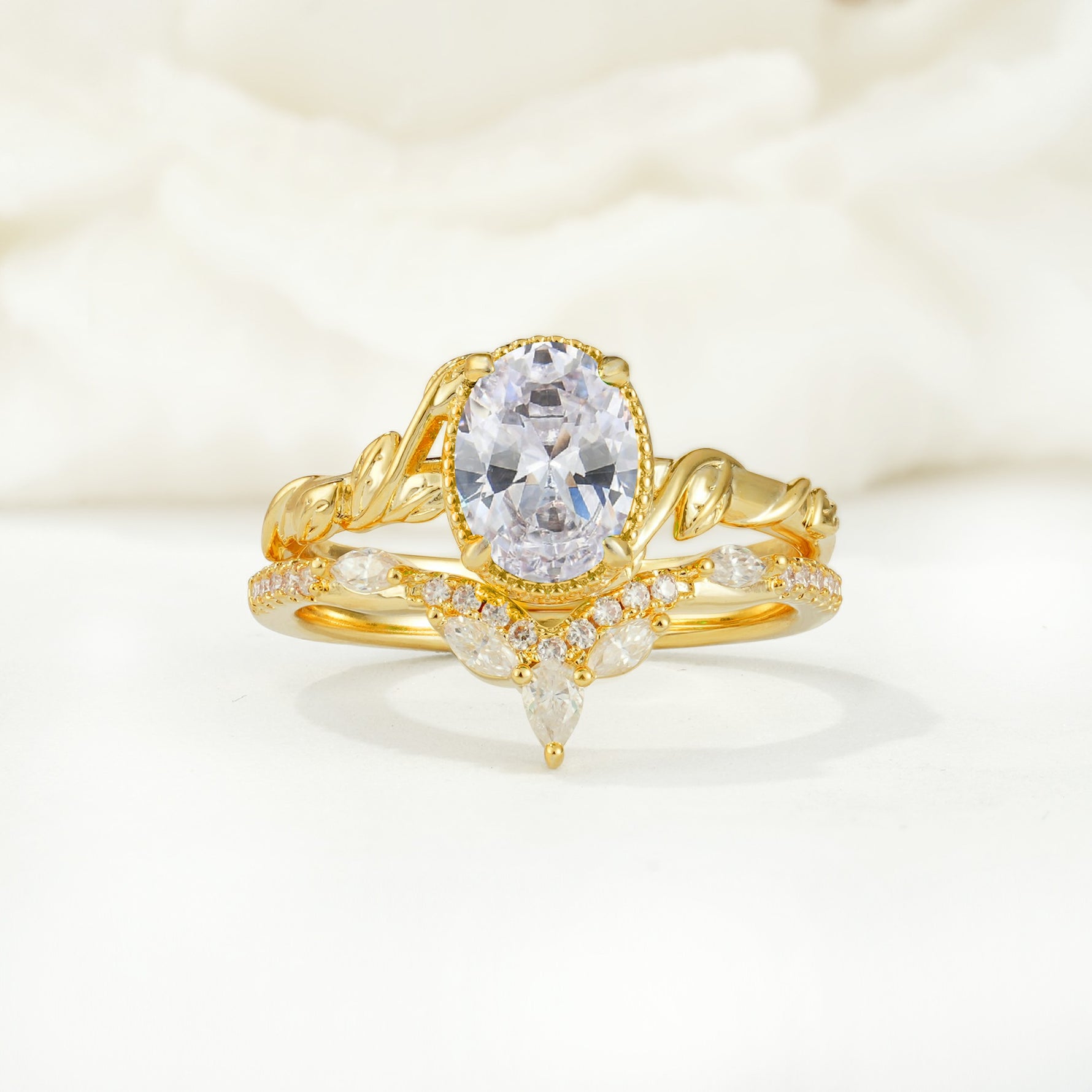 SR17128 Moissanite Ring - Additional view