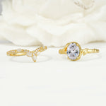 SR17128 Moissanite Ring - Additional view